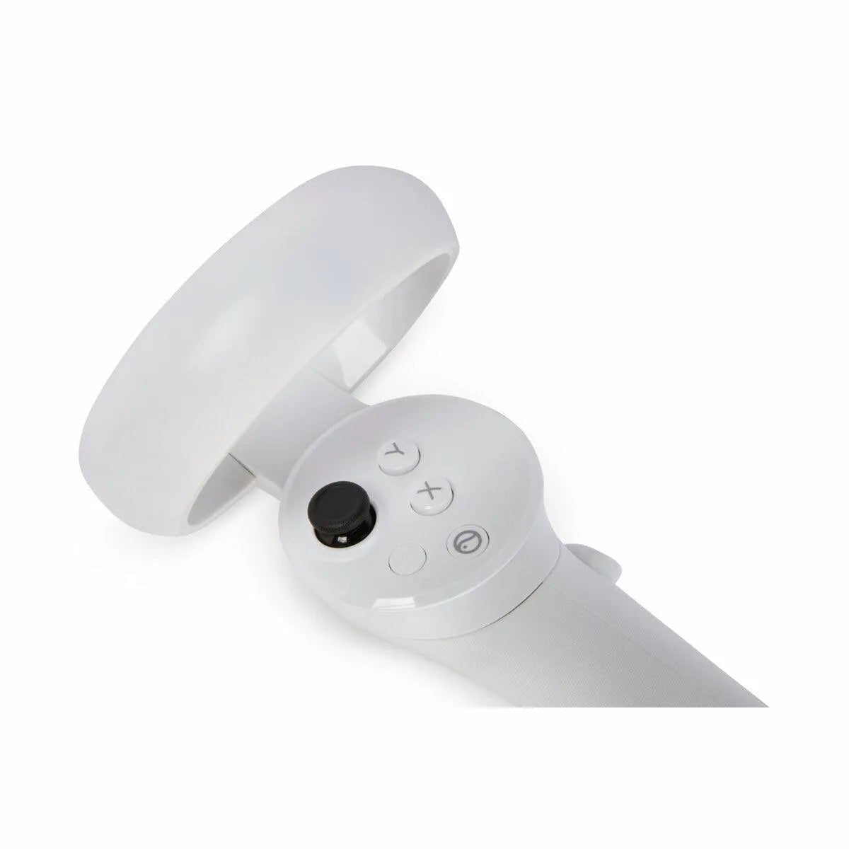 Lincoln Voyage Arc K5338-1 welding VR controller with tracking ring and joystick, essential welding training accessory—white background.