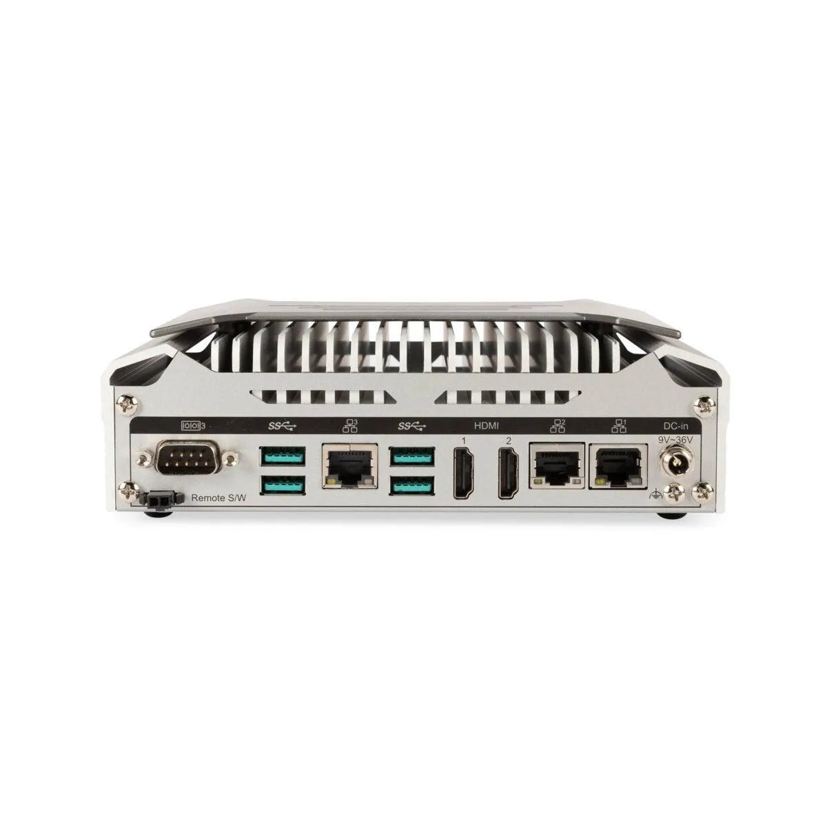 Lincoln Voyage Arc LAN Controller K5392-1, compact silver device with serial, HDMI, USB, Ethernet ports—ideal welding tool upgrade.