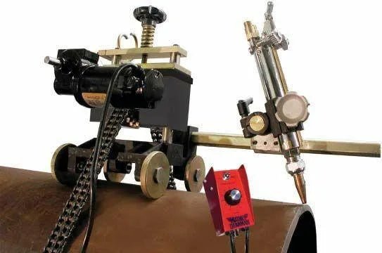 Mathey Dearman Manual Mini Jolli - 05.0520.000, designed for fast, precise cutting and beveling in small shops and maintenance facilities.