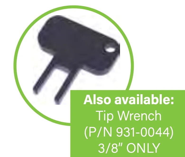 professional-grade maintenance tool - 931-0044 designed for contact tip service. features 3/8-inch compatibility and durable construction. ensures proper torque application during maintenance procedures.