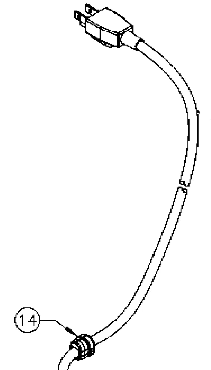 Professional-grade strain relief bushing with 0.625 inch outer diameter, featuring reliable cable protection properties and durable construction, ensures consistent stress reduction in demanding welding environments.