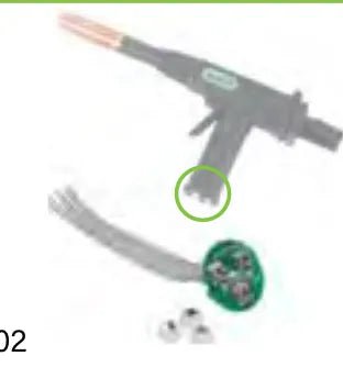 professional-grade replacement switch assembly designed for Prince X welding systems. includes operation buttons and circuit board. ensures reliable digital control functionality.