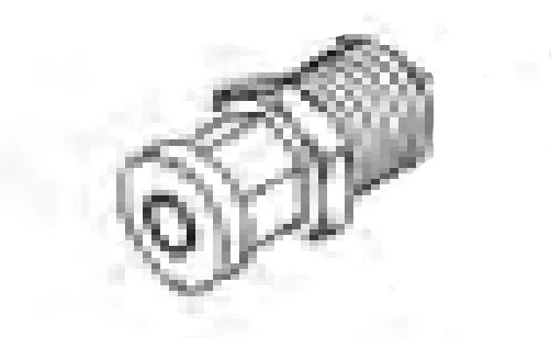 Professional-grade conduit liner fitting designed for Euro-style connectors, featuring reliable connection properties and durable construction, ensures consistent wire feeding in demanding welding environments.