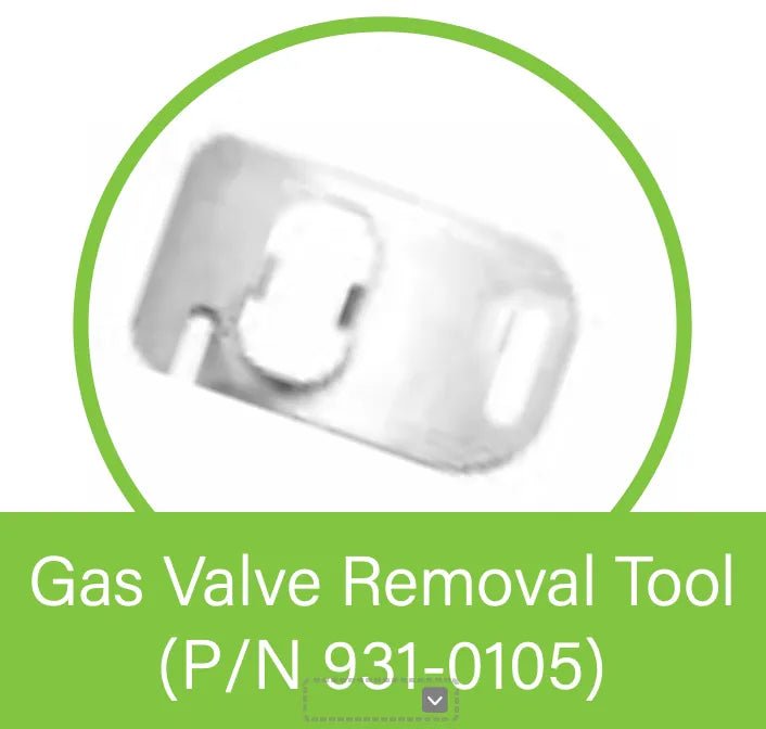 professional-grade maintenance tool - 931-0105 designed for gas valve removal operations. features precision engineering and proper leverage design. ensures safe and efficient valve maintenance procedures.