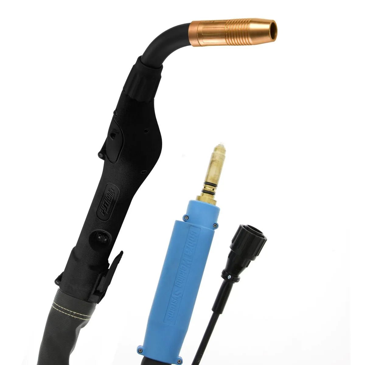 MK Products Python LX 35 ft 400A water-cooled MIG welding torch, model 275-835, Fronius compatible. WeldingMart tool.