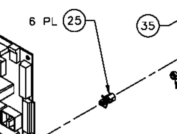 MK Products Spacer Stack #6-32 by 0.534 Length - 342-0410