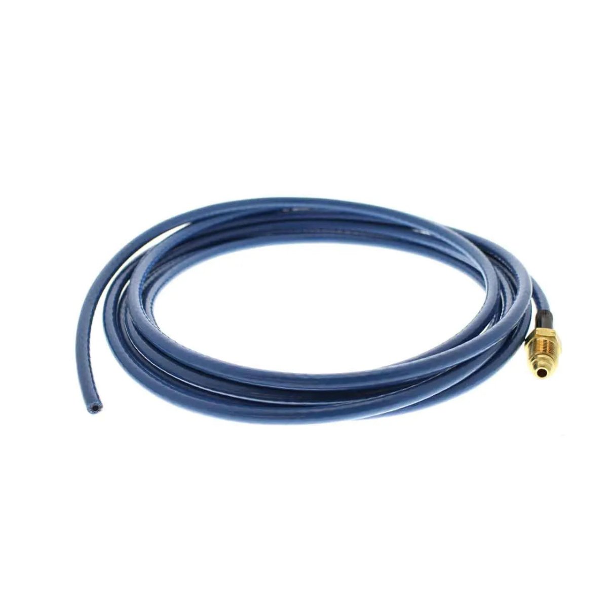 professional-grade 50-foot water hose designed for optimal coolant delivery and cooling performance. features quick-connect compatibility and heavy-duty construction for reliable operation with MK products platforms. ensures consistent coolant flow for demanding welding applications.