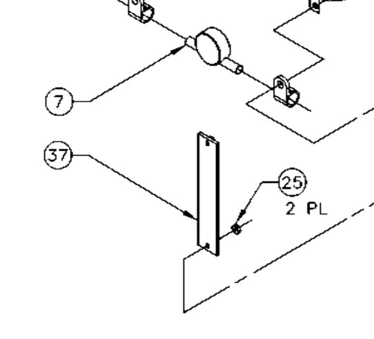 Professional-grade view window designed for Cobra cooling systems, featuring reliable optical clarity and durable construction, ensures consistent visual monitoring in demanding welding environments.