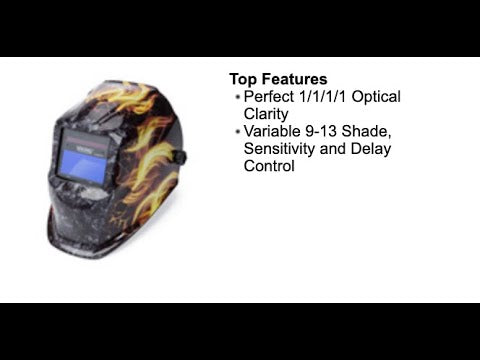 Lincoln VIKING 1740 Matte Black Welding Helmet - K3282-3