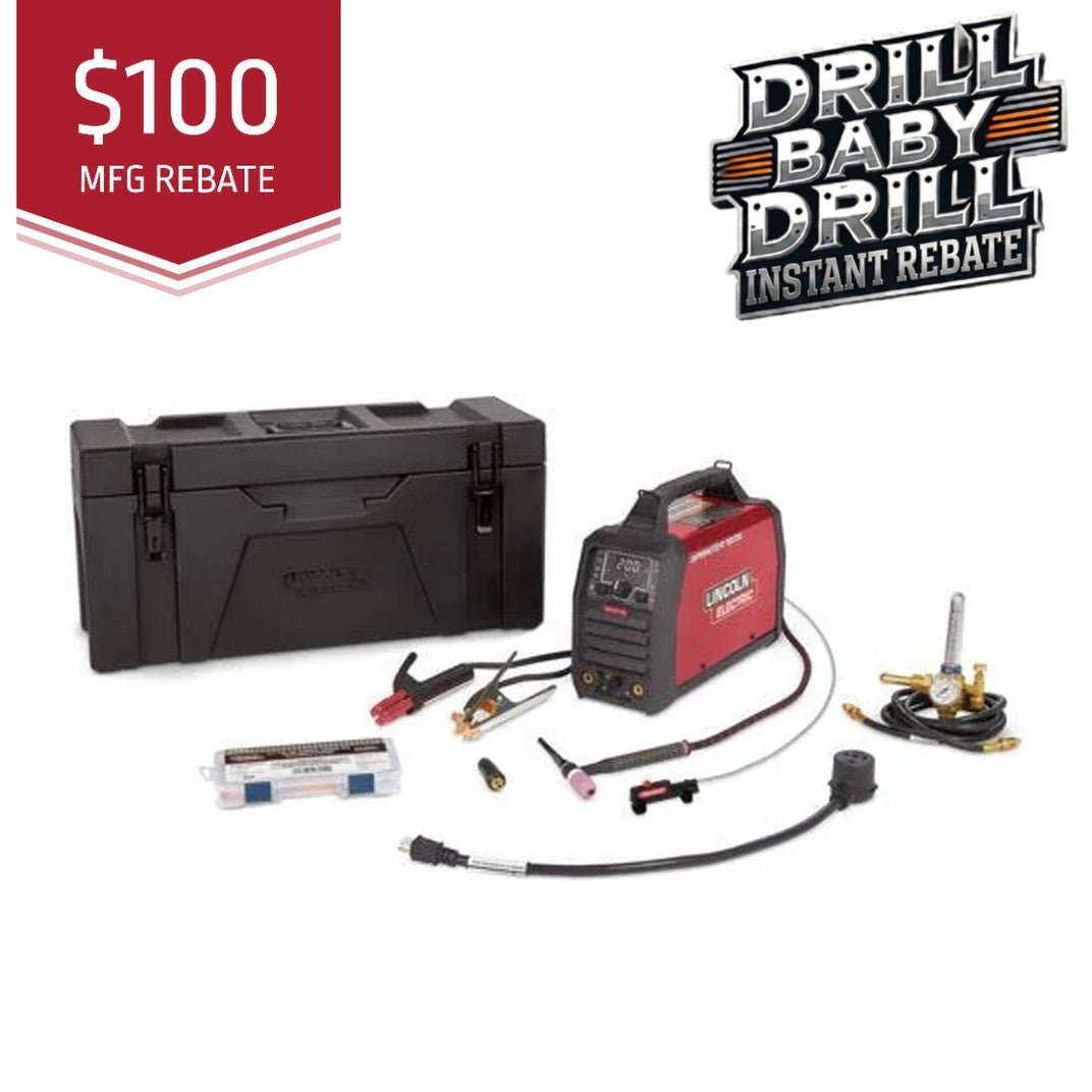 Lincoln Sprinter 180Si Stick/ Pulsed TIG Welder