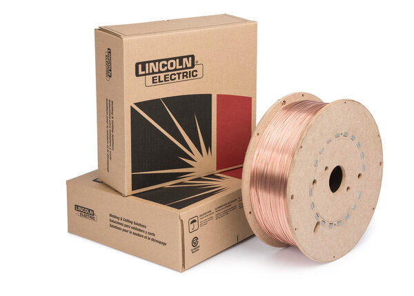 Lincoln ED021274 SuperArc L-56 MIG (GMAW) Wire, 0.035 in, 44 lb Fiber Spool