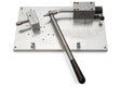 Lincoln Magnum PRO WC Gun Tube Straightener K4768-1 with long black handle, silver base, clamps—ideal welding accessory.