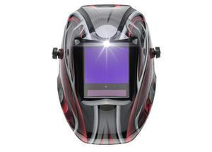 Lincoln VIKING 3350 ADV Twisted Metal Welding Helmet - K3248-5