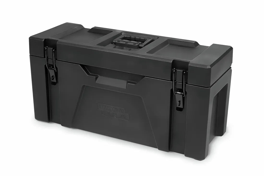 Lincoln Sprinter 180Si K5549-1 welding machine carrying case—durable black hard case with latches, reinforced corners, handle.