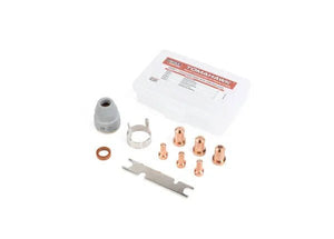 Lincoln LC40 Plasma Consumable Kit KP5347-1 with nozzles, nozzle cap, wrench, ring, case for Tomahawk 625 from WeldingMart.