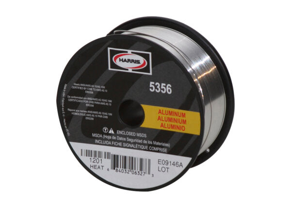 Harris 5356 Aluminum MIG GMAW Welding Wire .035 X 1# Spool (20LB Box) - 05356F1