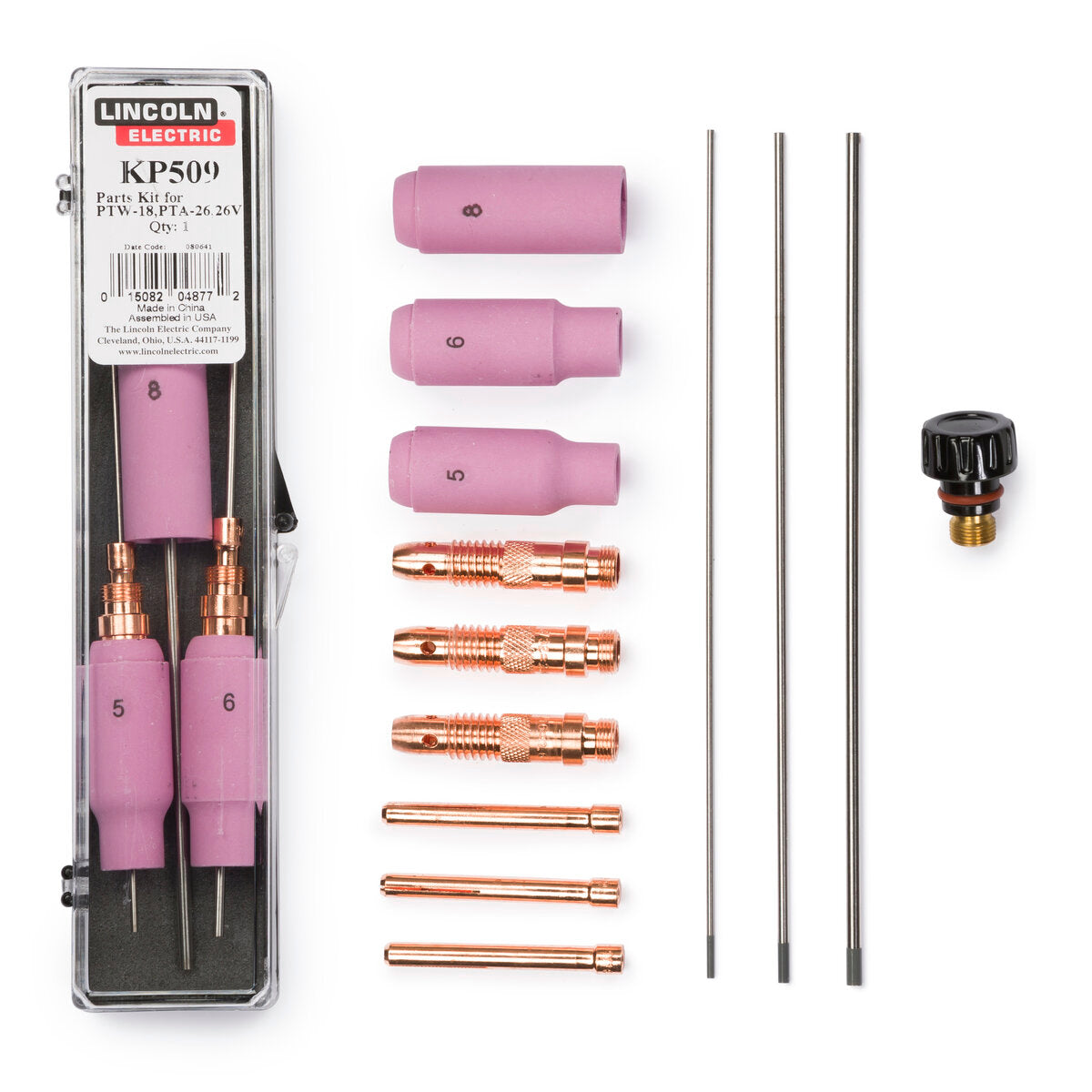 Lincoln Electric - Parts Kit for PTA-26 and PTW-18 TIG Torches - KP509