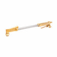 Harris 1003259 V-62-5AEL 21" hand cutting torch, forged brass head, for welding and metal cutting, 70° head angle. WeldingMart.
