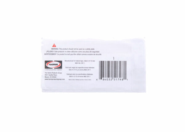 Harris Sta-Kleer Clear Plastic Welding Cover - 2 in. x 4-1/4 in. - 1010010