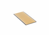 Harris Shade 11 Glass Gold Mirror Welding Filter Lens 2 in. x 4-1/4 in. - 1093110