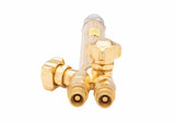 Harris Model 43-2 High-Flow Combination Torch Handle with Check Valves - 1401150