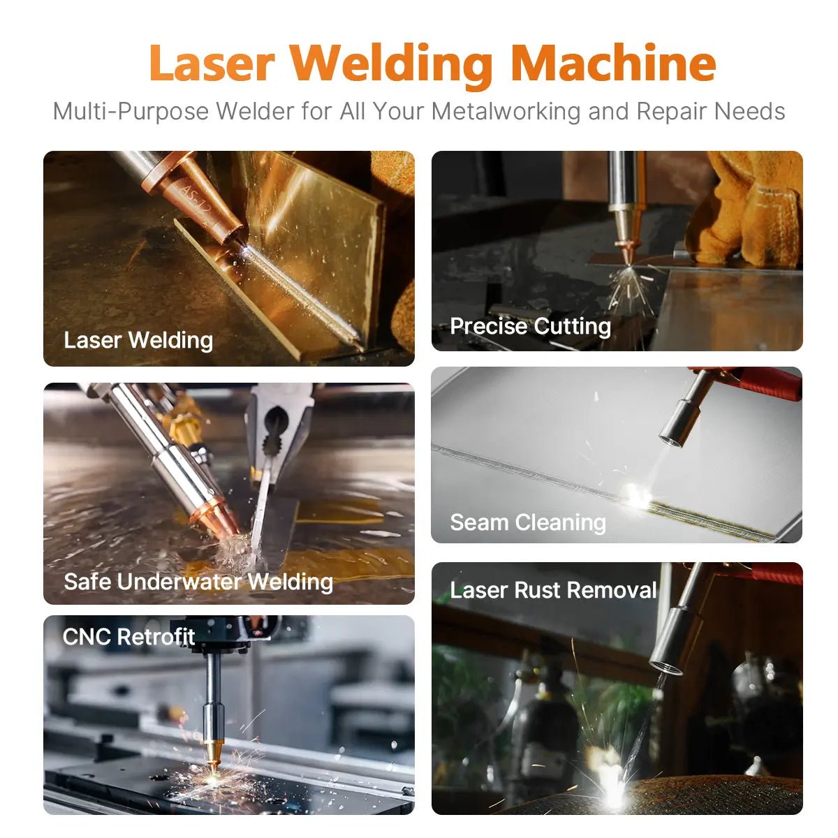 Xlaserlab X1 Pro Basic Pack 3-in-1 Laser Welder, Cleaner & Cutter