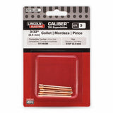 Lincoln Electric - Caliber® Collet - 3/32" (2.4 mm), 17/18/26 Torches - 3/pack - KP4750-332