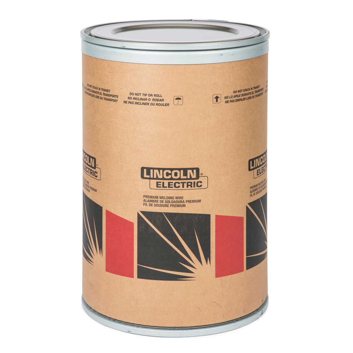 Lincoln ED015909 Lincore 40-S Metal-Cored Submerged Arc (SAW) Wire, 1/8 in, 600 lb Speed Feed Drum