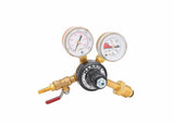 Harris Model 201-100P-580i-A-G N2 Brass Beverage Regulator - 3002262