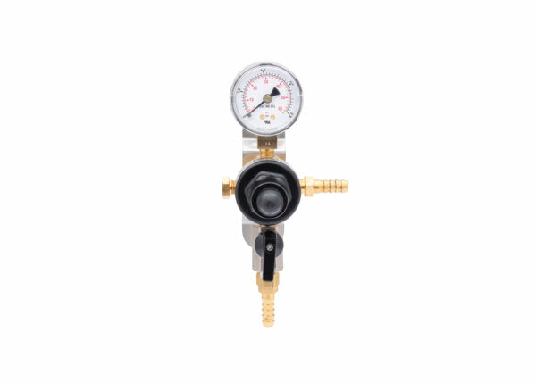 Harris CB2 Beverage Regulator Secondary, Beer, 60 PSI, 5/16 Barb, 5/16 Barb, 1 Pressure - 3005223