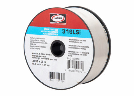 Harris 316LSI Stainless MIG GMAW Welding Wire .035 X 2# SPOOL - 316LSF2