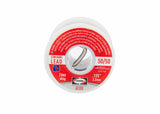 Harris 50/50 Leaded Solid Wire Solder 1/8 DIA X 1# SPOOL - 505061