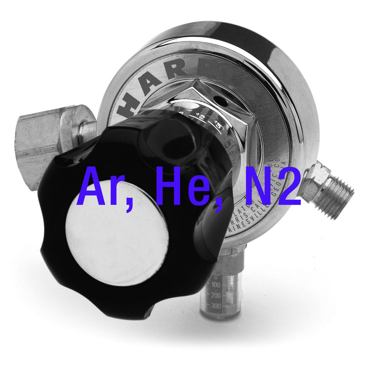 Harris 29-100C-580 Single Stage Argon (Ar) Helium (He) Nitrogen (N2) Regulator - 3600345