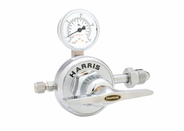 Harris Model HP405-125-000A - 405125000A - High Purity Electroless Nickel-Plated Brass Regulator