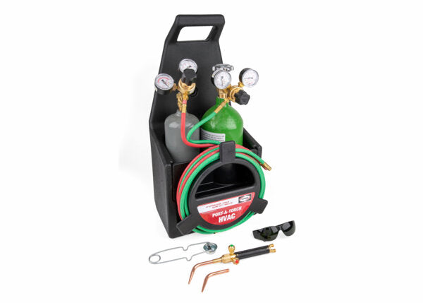 Harris HVAC Port-A-Torch Kit with Cylinders for CGA 540/200 - 4400174