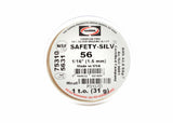 Harris Safety-Silv 56 Brazing Alloy 1/16 in. x 1 ea. 1 toz. cup - 5631