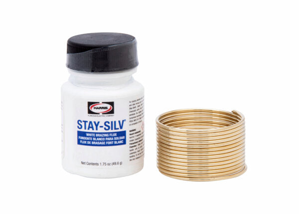 Harris Brazing Alloys & Fluxes SF56 SILVER SOLDER KIT WITH FLUX  - Qty. 4