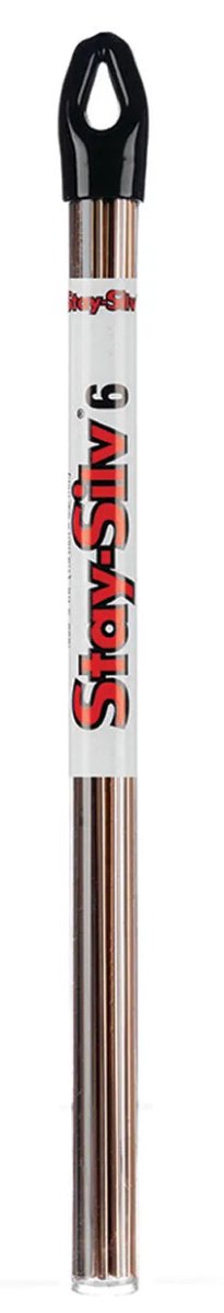 Harris 6836R SS6-3/16 DIA x 36 x 25# Box