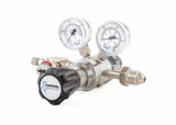 Harris Stainless Steel High Purity Two Stage Cylinder Regulator - Model 742-125-330-AB-45 - 742125330AB45