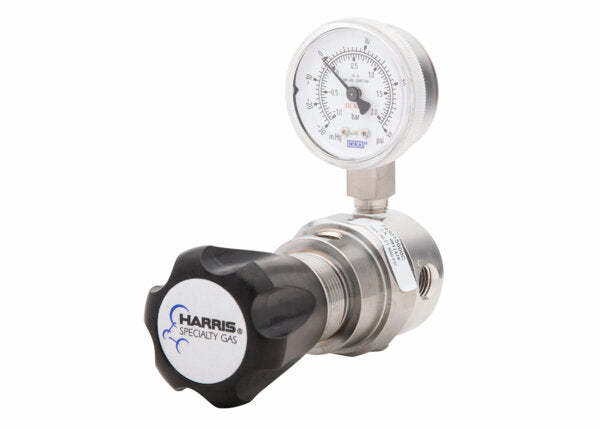 Harris High Purity Stainless Steel Barstock Regulator - Model 743-125-002-D - 743125002D