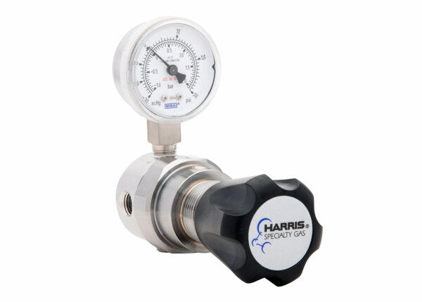 Harris High Purity Stainless Steel Barstock Regulator - Model 743-015-000-C-3 - 743015000C3