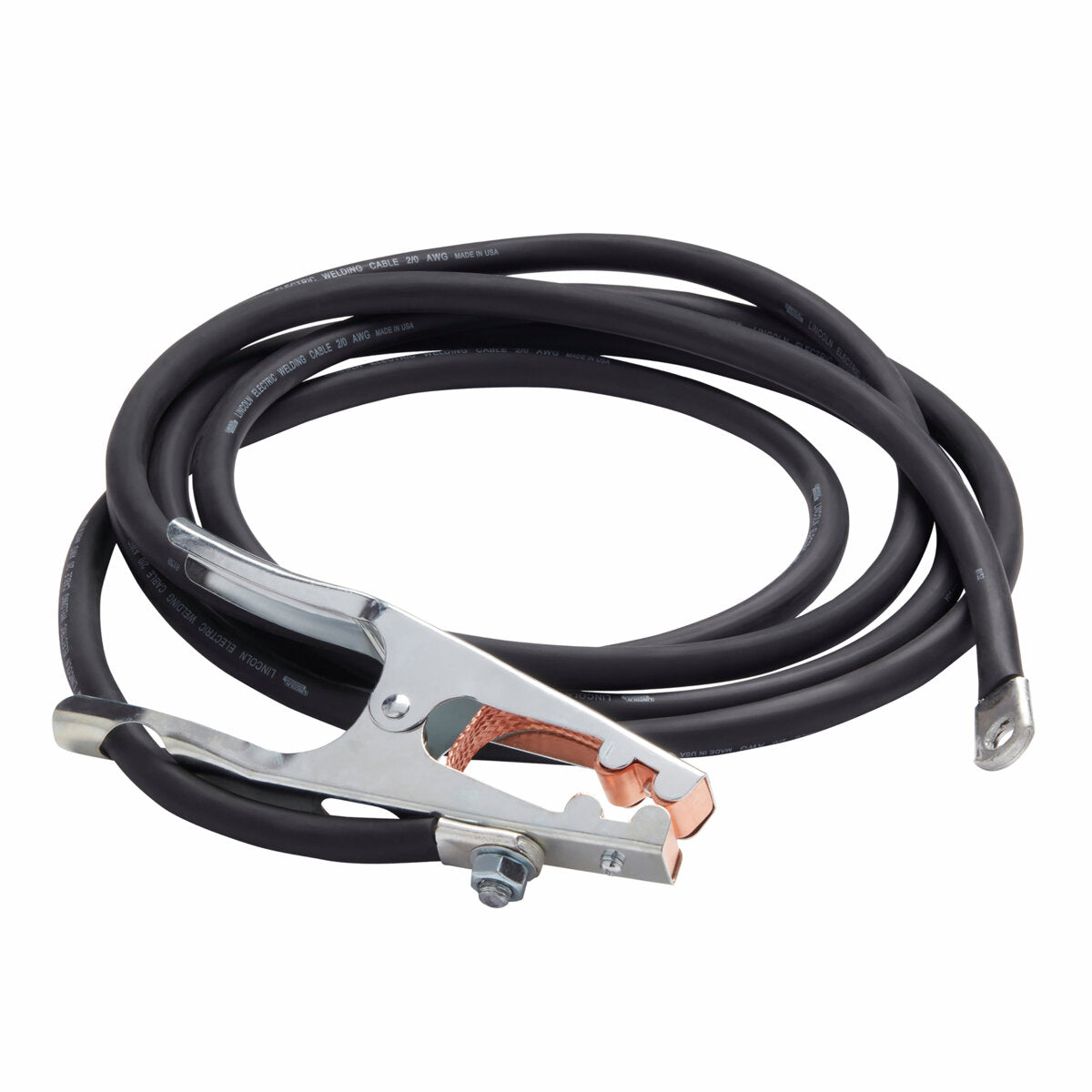 Lincoln Electric - Work Lead - Lug & GC500 Ground Clamp (2/0, 350A, 60%) - 15 ft (15.3 m) - K2150-1