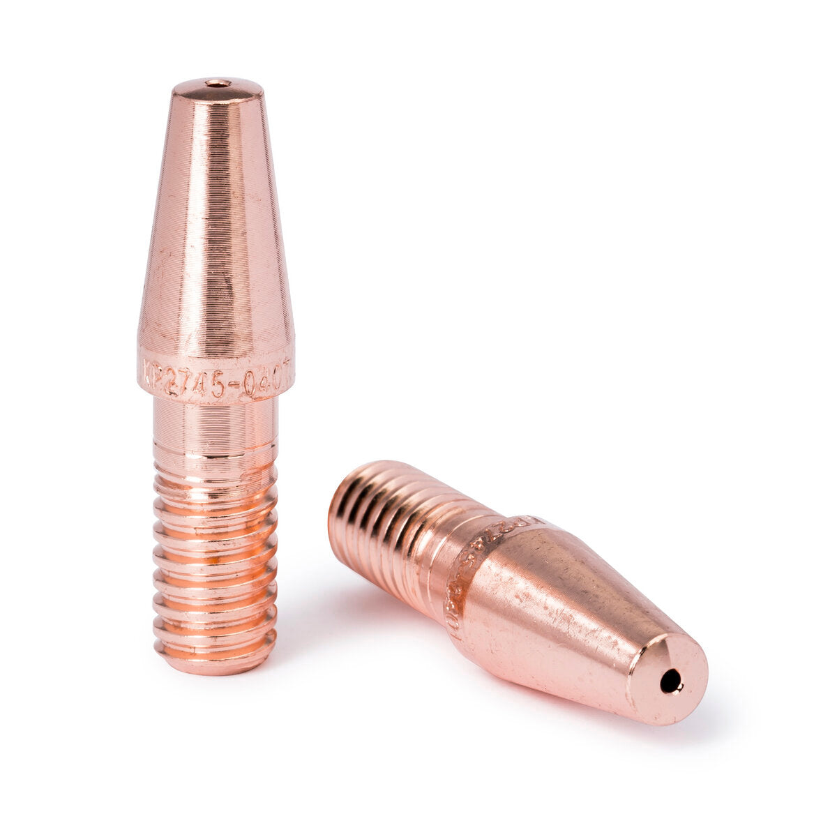 Lincoln Copper Plus Contact Tip 550A, Tapered, .040 in (1.0 mm) 100/pack KP2745-040T-B100