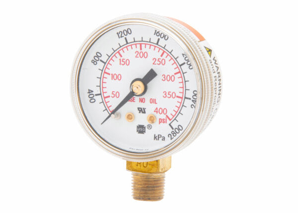 Harris Regulator Pressure Gauge 1.5 in. 400 PSI / 2800 kPa - 9006030