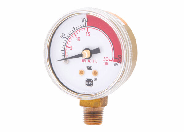 Harris Regulator Pressure Gauge 1.5 in. 30RZ PSI / 200 kPa - 9006044