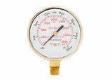 Harris Regulator Pressure Gauge 2.5 in. 4000 PSI / 28000 kPa - 9006050