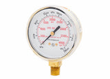 Harris Regulator Pressure Gauge 2.5 in. 4000 PSI / 28000 kPa - 9006050