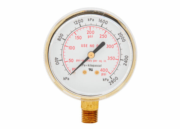 Harris Regulator Pressure Gauge 2.5 in. 400 PSI / 2800 kPa - 9006060