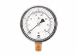 Harris Low Pressure Diaphragm Gauge 2.5" - 9006110