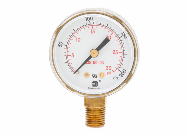 Harris Regulator Pressure Gauge 2 in. 30 PSI / 200 kPa - 9006128